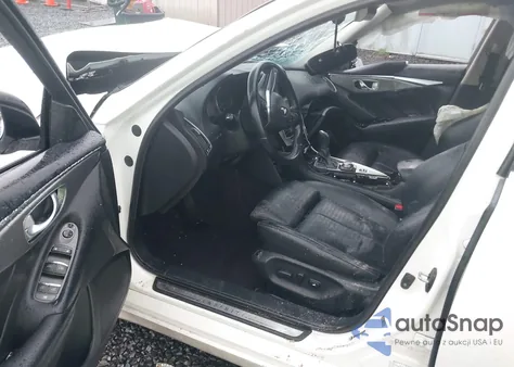 2018 Infiniti Q50 3.0T Luxe/3.0T Sport from USA, damaged, VIN JN1EV7ARXJM611759